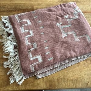 Sand Cloud - light red and grey- Turkish Towel XL